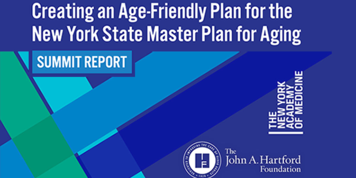 New York State’s Master Plan on Aging Committee