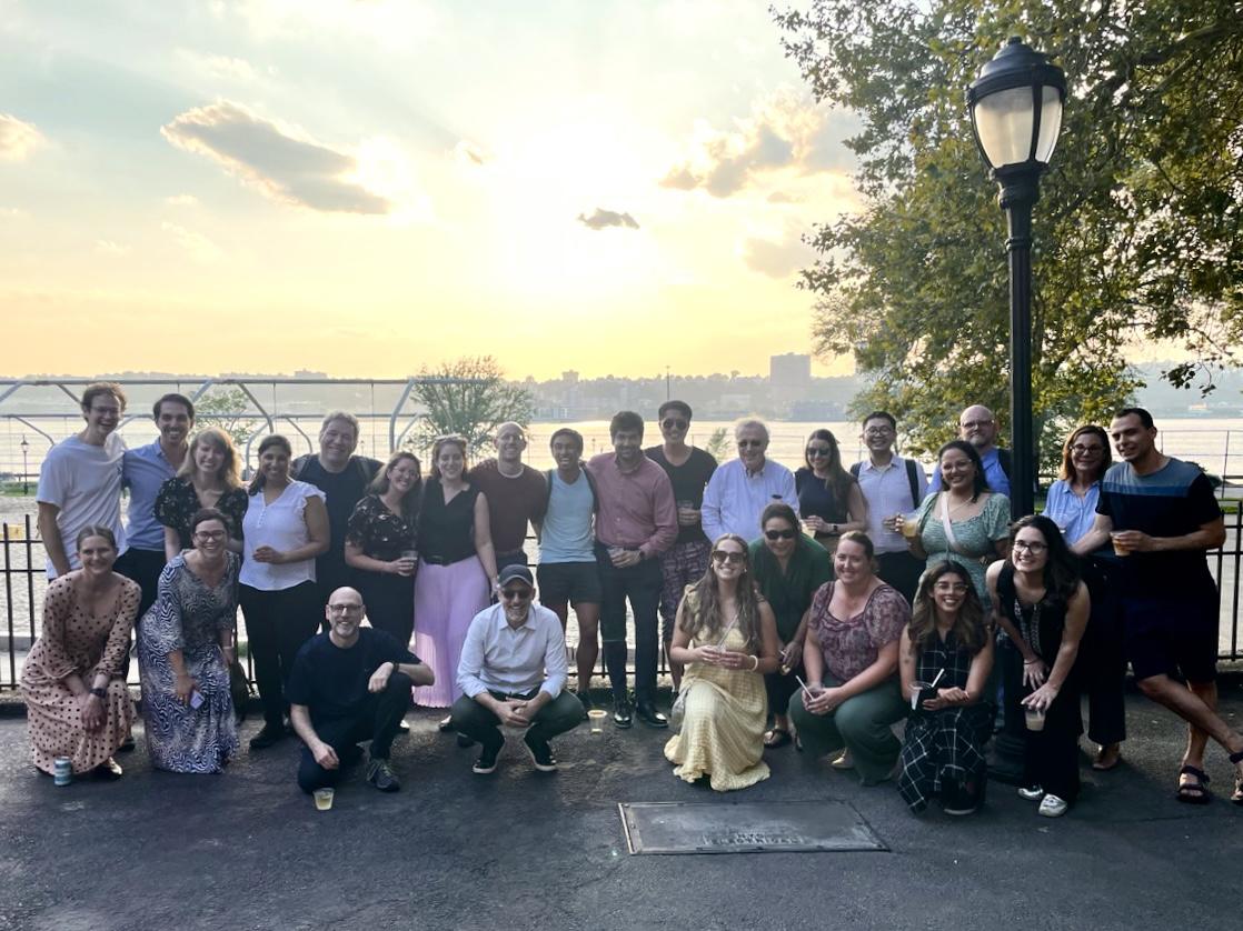 Palliative Care Fellowship Team Group Photo with Sunset
